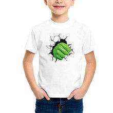 Load image into Gallery viewer, More &amp; More Unisex-Child Regular Fit White Printed Tshirt