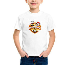 Load image into Gallery viewer, More &amp; More Unisex-Child Regular Fit White Printed Tshirt